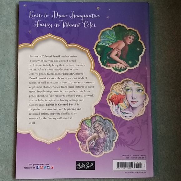 Learn to draw Fairies book - Picture 2 of 4
